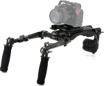 Tilta Camera Shoulder Rig kergekaaluline &otilde;larihm DSLR videofilmide tegemise s&uuml;steemi komplekt ARCA Manfrotto Dual Baseplate Quick Release Plate Reguleeritav rosetiga k&auml;epide TA-LSR-B