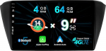 Double DIN Android 14 autoraadio Skoda Fabia 3 (2015-2019), DSP + Carplay, toetab DAB + WiFi, BT, GPS, AUX, MirrorLink, WiFi, RDS - 4G + 64G