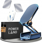 Mobiiltelefoni hoidja magnet Kokkupandav metallist autotelefoni hoidja: Universaalne 360&deg; painutatava kleepuva alusega mobiiltelefoni hoidja auto magnetiline &uuml;hildub iPhone Samsungiga k&otilde;ik nutitelefonid