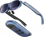 Rokid AR Joy Pack, Max AR prillid koos jaamaga, 160-tolline mikro-OLED virtuaalne teater, 50&deg; FOV ja 600nits heledus, HDCP tugi, pakitud ulatusliku voogedastuse ressurssidega