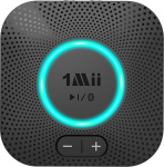 1Mii B06S Bluetooth audioadapter, HiFi Bluetooth 5.2 vastuv&otilde;tja, helitugevuse reguleerimine, aptX HD ja madal viivitus, topelt&uuml;hendus, traadita audio vastuv&otilde;tja stereos&uuml;steemi k&otilde;larile
