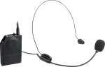 Trevi EM 408 UHF traadita mikrofonide komplekt UHF koos k&auml;e ja klambriga, universaalne vastuv&otilde;tja 6,3 mm pistikupesa, ideaalne esitlusteks, karaokeks ja &otilde;petamiseks, t&ouml;&ouml; kuni 20 meetri kaugusele