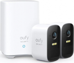 eufy Security by Anker, eufyCam 2C traadita turvakaamera 180 p&auml;eva aku kestab 1080p HD IP67 ilmastikukindel &ouml;&ouml;n&auml;gemine &uuml;hilduv Amazon Alexa Dual Camera Kit ilma kuutasuta