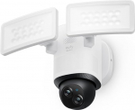 eufy Security Floodlight Camera E340, 360&deg; Pan & Tilt Function, 24/7 Recording, Dual-Band Wi-Fi, 2000 Lumens, HomeBase 3 Compatible, Local Storage, No Fees (Refurbished)