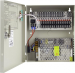 16 kanali port 12V DC 10 Amp koos klaasist kaitsmega jaotatud toiteallikaga CCTV DVR turvas&uuml;steemi ja kaamera v&otilde;i IP-kaamerate jaoks