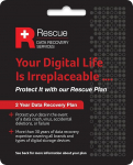 Seagate Rescue 2-aastane andmete taastamise teenusekava k&otilde;vakettale ja SSD-le (STZZ758)