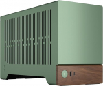 Fractal Design Terra Jade - Puidust p&auml;hklipuust esipaneel - V&auml;ike vormifaktor - mITX m&auml;ngukapp - PCIe 4.0 riser kaabel - USB Type-C - Eloogitud alumiinium paneelid