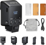 GODOX iT22C TTL kaamera v&auml;lk 1/8000s HSS 700 v&auml;lku t&auml;isv&otilde;imsusel 1,5s laadimisaeg kaamera kiirs&uuml;mboliidiga koos magnetiliste hajutite ja v&auml;rvifiltritega Canon kaameratele (must)