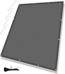 Ristk&uuml;likukujuline p&auml;ikesepurje, veekindel, paljude suuruste ja v&auml;rvidega, tuule- ja 98% UV-kaitsega, 200 g/m&sup2;, 100% pol&uuml;ester, p&auml;ikesekaitse r&otilde;dupiirdele, terrassile ja aeda.