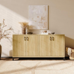 Sideboard, elutuba, k&ouml;&ouml;k, panipaik, 4 uksega, k&ouml;&ouml;gikapp metalljalgadega, maamaja stiilis, Sideboard, s&ouml;&ouml;gituba, elutuppa, k&ouml;&ouml;ki