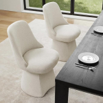 KISLOT P&ouml;&ouml;rlev tool s&ouml;&ouml;gitool Modernne t&ouml;&ouml;laua tool K&otilde;rge seljatoega pehmendusega linasest kangast k&uuml;ljetool k&ouml;&ouml;ki s&ouml;&ouml;gituppa magamistuppa