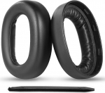 Asendatavad k&otilde;rvapadjad, mis &uuml;hilduvad Plantronics Voyager Surround 80 UC / Voyager Surround 85 k&otilde;rvaklappidega koos pehme valkenahaga m&auml;luvahuga (must)
