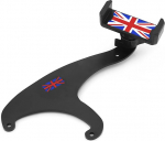Heinmo Union Jack auto mobiiltelefonihoidja statiivikomplekt Cooper F54 F55 F56 F57 F60 Clubman Hatchback punane 2014-2020