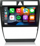 EZoneTronics Android autoraadio Audi A6 C5 1997-2004 S6 1999-2004 traadita Carplay Android auto 9-tollise puuteekraaniga GPS navigatsiooniga Mirrorlink Bluetooth USB WLAN FM / RDS raadiosaatja 2G + 32G