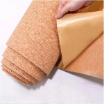 QNDUGJFER Natural Cork Bulletin Board Roll Large Cork Board for School or Family Projects, Cork Board Paper Roll for Wall Decorations and DIY, Dimensions 122 x 164 x 0