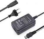 TKDY AC-L200 AC Adapter Charger for Sony Handycam DCR-SX40 DCR-SX45 DCR-SX63 DCR-SX65 DCR-SX85 DCR-DVD105 DVD108 DVD610 DCR-SR46 DCR-SR47 DCR-SR62 DCR-SR68 HDRHDR-XR500 HDR-CX675 Camcorder