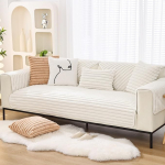 Diivanikate 1 2 3 4-kohaline L/U nurgas Universaalne kaitsev kate Pluusist diivanikatted Libisematu diivanikate Kassid ja koerad Kaitsev aluskate Elutoa vaip Beebi roomavaip (110 x 240 cm,