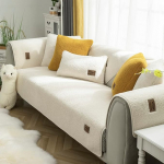 vctops Sherpa Fleece Diivan Cover Super Soft Warm Plush Diivan Cover Luksuslik paks pehmed kohevad mittelibisev diivan Slipcover m&ouml;&ouml;bli kaitsja (valge, 36x70")