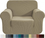 CHUN YI Jacquard diivan katab 1-t&uuml;kk pol&uuml;estrist Spandex kangast Stretch Slipcovers (tool, sarapuu)