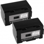 2 x Panasonic CGR-D220, CGR-D16(s) aku &uuml;hildub NV / PV seeria Hitachi DZ-MV-seeriaga - vaata &uuml;hilduvusnimekirja!
