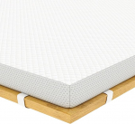 EGO Home madratsi pealisplaat Memory Foam 140 x 200 cm 5 cm k&otilde;rgusega, hingav madratsi pealisplaat, madratsi pealisplaat, madratsi pealisplaat voodile ja Box Spring voodile, Washba kate