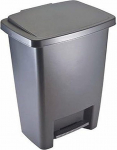 RUBBERMAID Step-On pr&uuml;gikasti pr&uuml;gikast, hall, 8,3 gallonit (FG284187CYLND)