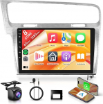 8 Core 6+128G Android autoraadio VW Golf 7 Golf VII 2013-2017 10.1-tolline traadita Carplay raadio koos Android auto GPS WiFi peeglilink Bluetooth FM/RDS/EQ tagurduskaameraga