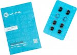 JLab Audio Cloud Foam&trade; Mnemonic Universal Earbud Tips - 4 paari mugavaid k&otilde;rvaklappide otsikuid igale k&otilde;rvaklappide margile - kogu p&auml;eva mugavus, kohandatud sobivus parema kuulamiskogemuse tagamiseks.