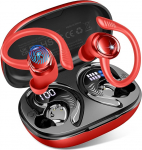 Bluetooth 5.4 k&otilde;rvaklapid Sport, 2026 k&otilde;rvaklappide traadita Bluetooth 6D Stereo/4 ENC mikrofoniga, 50H m&uuml;ravastased k&otilde;rvaklapid, k&otilde;rvaklappidega spordik&otilde;rvaklapid, IP7 veekindlad k&otilde;rvaklapid