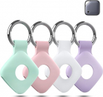 4 Pack OAZSWGG Silikoonist kaitsev &uuml;mbris UGREEN FineTrack Shockproof Anti-Scratch Soft Cover Roheline roosa valge lilla