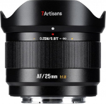 7artisans AF 25mm F1.8 APS-C FX objektiiv 180g Suure avaga autofookusobjektiiv n&auml;o/silma tuvastamisega, mis &uuml;hildub Fujifilm X-Mount X-H/T/T30/S/E/A seeria, Fujifilm X-E2, Fujifilm X-T2 objektiividega.