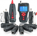 V&otilde;rgu tester Kaabli tester AT226-C POE tester V&otilde;rgu tester Kaabli tester V&otilde;rgu kaabli tester RJ45, RJ11, BNC, PING/POE v&otilde;rgu t&ouml;&ouml;riist koos 8 identifitseerimise telefonijuhi j&auml;lgimisseadmega NF-8601W