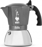 Bialetti Brikka Induction Coffee Machine, 4 Cups (160 ml), Espresso Like at the Bar, Suitable for All Hob Types, Elegant Design, S&oslash;lv