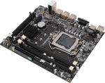 Gaming emaplaat H55 M.2 NGFF LGA 1156 Slot DDR3 8 kanaliga m&auml;lu 4 faasi toiteallikas Gaming emaplaat