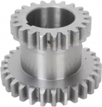 Topelt hammasratas metallitreipingile Cj0618, T29XT21 T20XT12 hammaste topelt hammasratas treipingi tarvikutele (29 x 21)