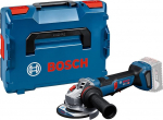 Bosch PRO 18V s&uuml;steemne akutoitel t&ouml;&ouml;tav nurklihvmasin GWS18V-11PS (koos L-BOXX-ga)