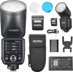 Godox V100 Canoni v&auml;lklambi TTL kaamera v&auml;lklambi, 100 Ws v&auml;lklambi Canonile, Godox Speedlight v100c (V100-C)