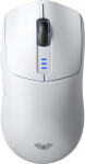 AULA SC580 traadita m&auml;nguhiir, 2,4 GHz/USB-C/BT traadita m&auml;nguhiir, 12000 DPI, 6 programmeeritavat nuppu, traadita hiir PC/Mac m&auml;ngijatele (valge)