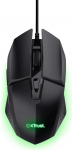 Trust Gaming GXT 109 Felox Gaming Maus mit 6 Programmierbare Tasten, Mehrfarbige LED-Beleuchtung, 200-6400 DPI, USB Kabel 150 cm, PC Maus mit Integrierte Software f&uuml;r Computer / Laptop - Schwarz