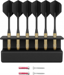 Dart seinahoidja seinakinnitus - ruumi 6 noole jaoks - Tarvikud Dartboardile | Dart statiiv Steel Darts & Soft Darts