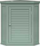 Elegant Home Fashions Glancy nurgas seinakapp eemaldatav salveiroheline liistuuks