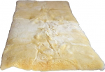 Naturasan Lambskin Bed Topper 100 x 200 cm - Meditsiiniliselt pargitud ja nahas&otilde;bralik - Merino Lambskin Mattress Topper - Underbed Topper Breathable & Warming for More Sleeping Comfort