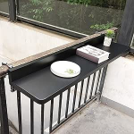 V&auml;litingimustes kokkupandav laud - reguleeritav rippuv terrassilaua laud, ruumi s&auml;&auml;stev arvuti- ja s&ouml;&ouml;gilaud r&otilde;dule, kokkupandav kodubaar ja s&uuml;learvuti laud