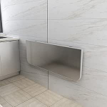 Kokkupandav seinalaud - kompaktne kokkupandav laud k&ouml;&ouml;gi, hommikus&ouml;&ouml;gibari, kodukontori, garaaži, pesuruumi laiendamiseks ja t&ouml;&ouml;tamiseks - vastupidav roostevabast terasest disain.