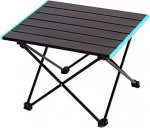 Faltbarer Camping-Picknicktisch aus Aluminium - lihtsam, tragbar Outdoor-Mini-Tisch mit rutschfestem Design f&uuml;r einfachen Transport und Aufbau - perfekt f&uuml;r Picknicks, Heckklappen und