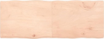 Massiivne viimistlemata puidust lauaplaat, 160 x 60 x (2 kuni 4) cm - elava servaga asenduslaud k&ouml;&ouml;gi, kohvilauda, s&ouml;&ouml;gilauda, laua jaoks, naturaalne puidust lauaplaat, rustikaalne m&ouml;&ouml;bel