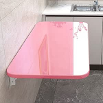 Seinale paigaldatav kokkupandav laud K&ouml;&ouml;gi kokkupandav laud Puidust Drop Leaf Table Pesumaja kokkupandav laud Ujuv laud Kokkupandav laud T&ouml;&ouml;pink seinale Kokkupandav pink