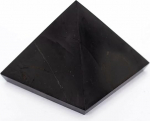 Igox Shungite Pyramid Polished 10cm Real Stones Shungite Healing (100x100mm)