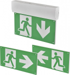 EMOS - LED emergency light - Emergency lighting - incl. battery - Escape route light with manual test button - 3pcs emergency mode - wall and ceiling mounting - cold white light - IP20 for indoor use