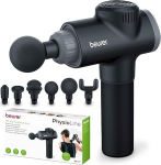 Beurer MG 180 Massage Gun, Massage Gun with 6 Attachments, 4 Intensity Levels for Targeted Muscle Massage, Applicable for All Muscle Groups for Activation and Regeneration
